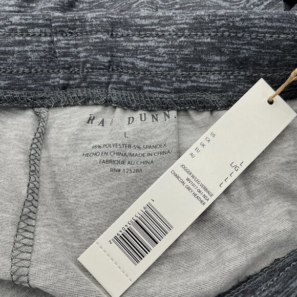 Rae Dunn Elastic Drawstring Jogger Pants On Seam Pockets SLEEP Verbiage LG NWT - Picture 7 of 8